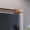 Painel Extensivel Tv 70 Pol 180 cm Leme Off White Matte Freijo Colibri