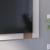 Painel Extensivel Tv 70 Pol 180 cm Leme Off White Matte Freijo Colibri