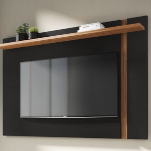 Painel Extensivel Tv 70 Pol 180 cm Leme Preto Noce Milano Colibri
