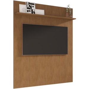 Painel Frisado Piso Teto 220x160 Cm Tv 60 Pol 008174 Cedro DCASA Painel Frisado Piso Teto 220x160 Cm Tv 60 Pol 008174 Cedro DCASA