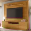Painel Home Theater Nilo Para Tv 75 Pol 2 Portas 200 cm Cinamomo Madetec
