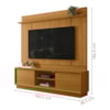 Painel Home Theater Siena Para Tv 75 Pol 2 Portas 184 cm Cinamomo Madetec
