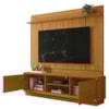 Painel Home Theater Siena Para Tv 75 Pol 2 Portas 184 cm Cinamomo Madetec