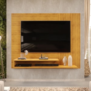 Painel Para Tv 50 Pol 136 cm Nando Cedro Cedro DJ Moveis
