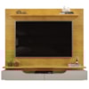 Painel Para Tv 60 Pol 2 Portas 160 cm Levi Cedro Bali Dj Moveis