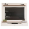 Painel Para Tv 60 Pol 2 Portas 160 cm Levi Off White Freijo Dj Moveis
