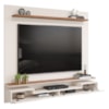 Painel Para Tv 60 Pol 2 Portas 160 cm Levi Off White Freijo Dj Moveis