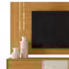 Painel Rack Bancada Tv 60 Pol 160 cm Cronos Cinamomo Off White MADETEC