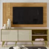 Painel Rack Bancada Tv 60 Pol 160 cm Cronos Cumaru Opala MADETEC