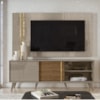 Painel Rack Bancada Tv 60 Pol 160 cm Cronos Fend Naturale MADETEC