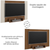 Painel Supenso Para TV 47 Pol 120 cm Cedro Off White ARLY