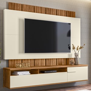 Painel Susp TV 70 Pol 181 cm 2001129 Cinamomo Mell Off White MBL