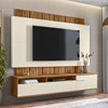 Painel Susp TV 70 Pol 181 cm 2001129 Cinamomo Mell Off White MBL