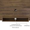 Painel Suspenso Para TV 50 Pol 120 cm Pinho ARLY