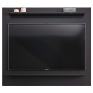 Painel Suspenso Para TV 50 Polegadas BP 120 cm Tessa Preto Eratto Moveis