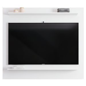 Painel Suspenso Para TV 50 Polegadas BP Tessa 120 cm Branco Eratto Moveis