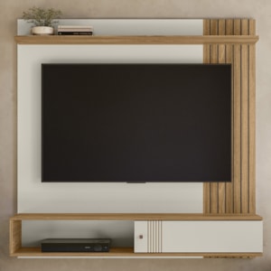 Painel Suspenso Para TV 55 Pol 136 cm 8650 Off White Nature PLLA