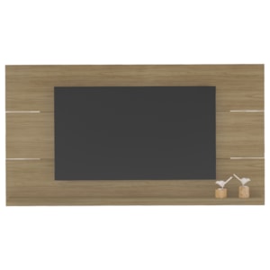 Painel Suspenso Para TV 60 Pol 1 Prateleira 180 cm Carvalho ARLY