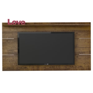 Painel Suspenso Para TV 60 Pol 1 Prateleira 180 cm Pinho ARLY