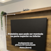 Painel Suspenso Para TV 60 Pol 1 Prateleira 180 cm Pinho ARLY