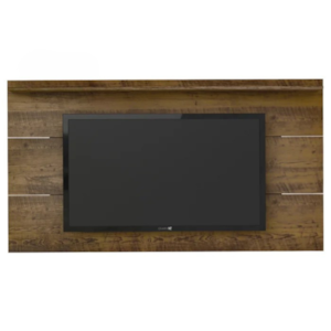 Painel Suspenso Para TV 60 Pol 1 Prateleira 180 cm Pinho ARLY