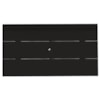 Painel Suspenso Para TV 60 Pol 1 Prateleira 180 cm Preto ARLY
