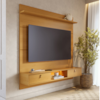 Painel Suspenso Para TV 60 Pol 160 cm Bali Com Led Naturale CLB
