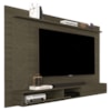 Painel Suspenso Para Tv 60 Pol Roma 2 Portas Castanho Decmade