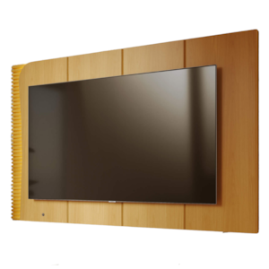 Painel Suspenso Para TV 65 Pol 217 cm Amalfi Com Led CLB Naturale CLB