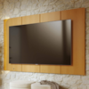 Painel Suspenso Para TV 65 Pol 217 cm Amalfi Com Led CLB Naturale CLB