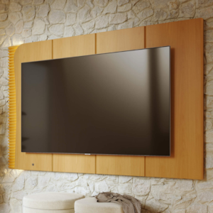 Painel Suspenso Para TV 65 Pol 217 cm Amalfi Com Led CLB Naturale CLB