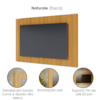 Painel Suspenso Para TV 65 Pol 217 cm Amalfi Com Led CLB Naturale CLB