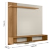 Painel Suspenso Para TV 65 Pol B5450 Nature Off White PLLA