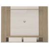 Painel Suspenso Para TV 72 Pol 176 cm Carvalho Off White ARLY
