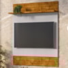 Painel Suspenso Tv 48 Pol 108 cm Guaratuba Naturalle Off White BECHARA