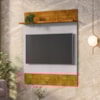 Painel Suspenso Tv 48 Pol 108 cm Guaratuba Naturalle Off White BECHARA