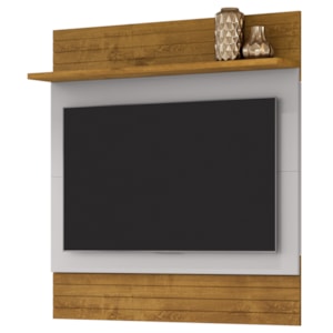 Painel Suspenso Tv 50 Pol 120 cm Angra Naturalle Off White BECHARA