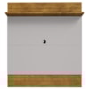 Painel Suspenso Tv 50 Pol 120 cm Angra Naturalle Off White BECHARA