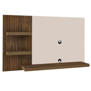 Painel Suspenso Tv 50 Pol 160 cm 4157 Pinho Ripado Off White ARLY Painel Suspenso Tv 50 Pol 160 cm 4157 Pinho Ripado Off White ARLY