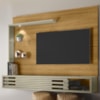 Painel Suspenso Tv 50 Pol 2P 160 cm Select Cumaru Opala MADETEC