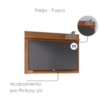 Painel Suspenso Tv 55 Pol 135 cm Maia Freijo Colibri