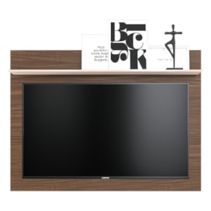 Painel Suspenso Tv 55 Pol 135 cm Maia Nogueira Real Off White Colibri