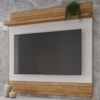 Painel Suspenso Tv 55 Pol 136 cm Guaruja Cinamomo Off White BECHARA