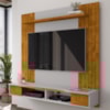 Painel Suspenso Tv 55 Pol 136 cm Ipanema Naturalle Off White BECHARA