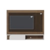 Painel Suspenso Tv 55 Pol 136 cm Jurere Amendoa Off White Matte Colibri