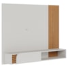 Painel Suspenso Tv 55 Pol 136 cm Jurere Off White Matte Freijo Colibri