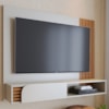 Painel Suspenso Tv 55 Pol 136 cm Jurere Off White Matte Freijo Colibri