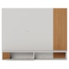 Painel Suspenso Tv 55 Pol 136 cm Jurere Off White Matte Freijo Colibri