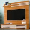 Painel Suspenso Tv 55 Pol 136 cm Sublime Cinamomo Off White MADETEC