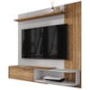 Painel Suspenso Tv 55 Pol 138 cm Paraty Cinamomo Off White BECHARA